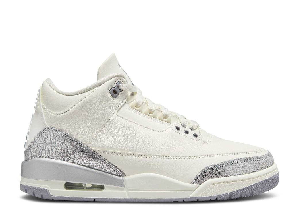 Air Jordan 3 Retro Sail Cement Grey - CK9246-100