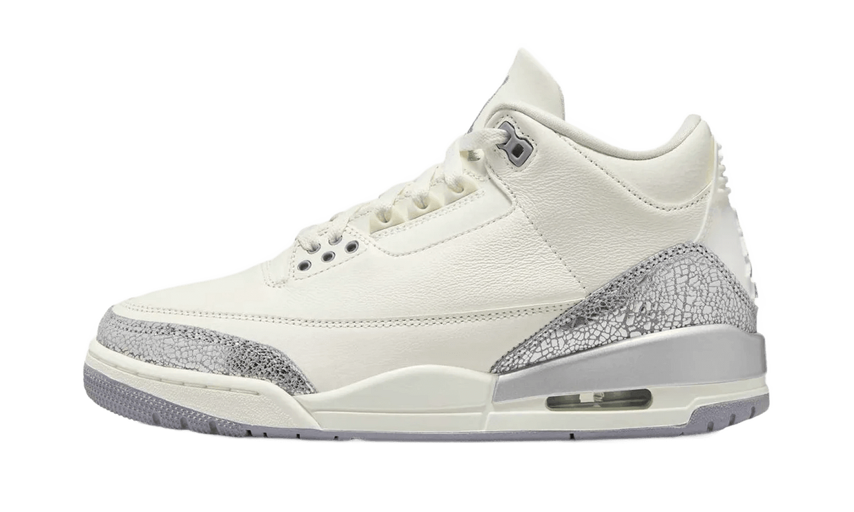 Air Jordan 3 Retro Sail Cement Grey - CK9246-100