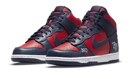 Nike Nike SB Dunk High Supreme By Any Means Navy - DN3741-600