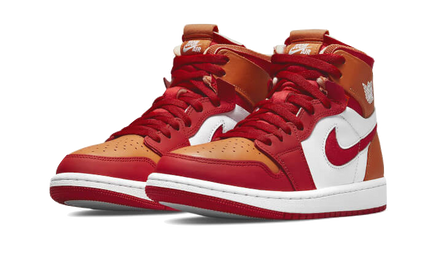 Air Jordan Air Jordan 1 High Zoom Air CMFT Fire Red Hot Curry - CT0979-603