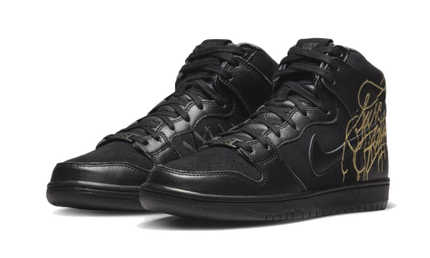 Nike Nike SB Dunk High FAUST Black Gold - DH7755-001