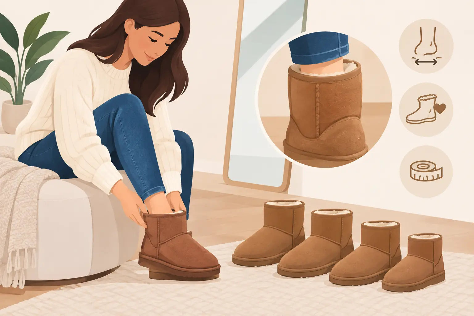 Taglia UGG piccola? Come scegliere quella giusta