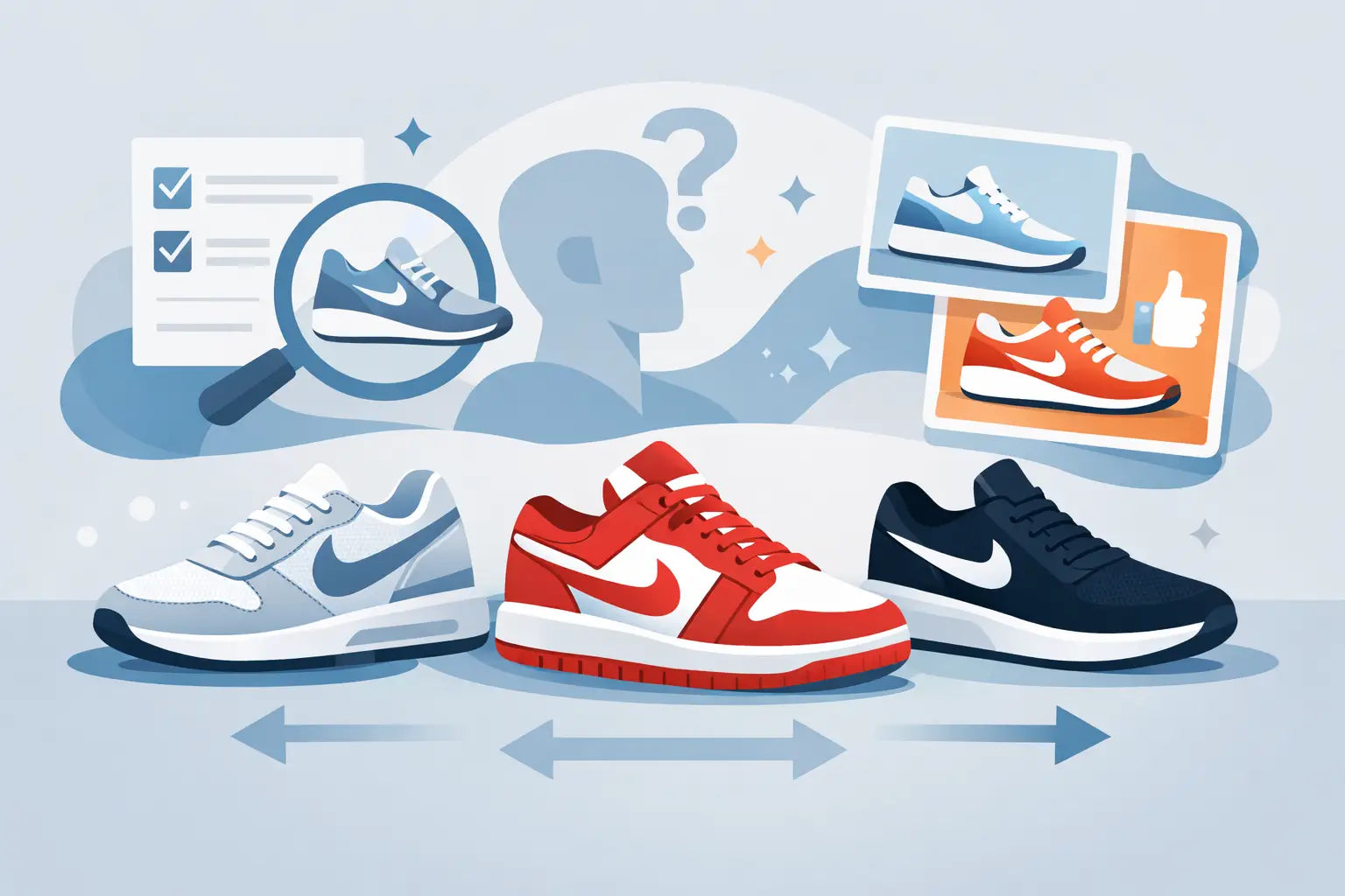 Sneakers Nike: come scegliere il paio giusto