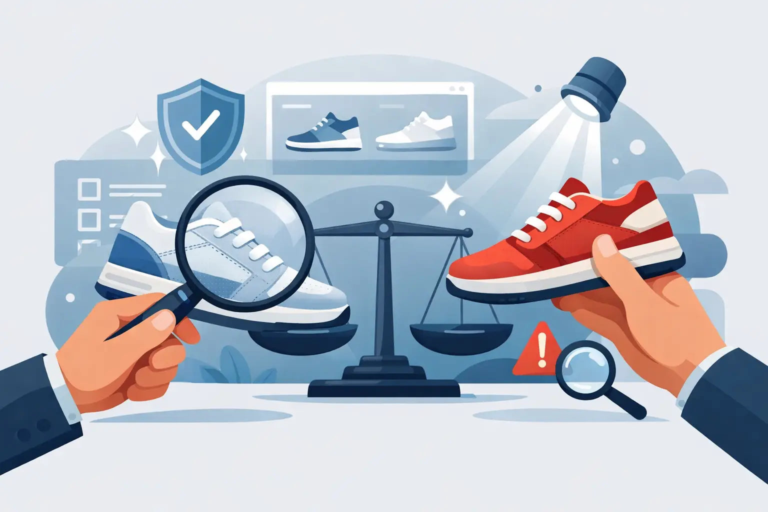 Come riconoscere sneakers originali senza errori