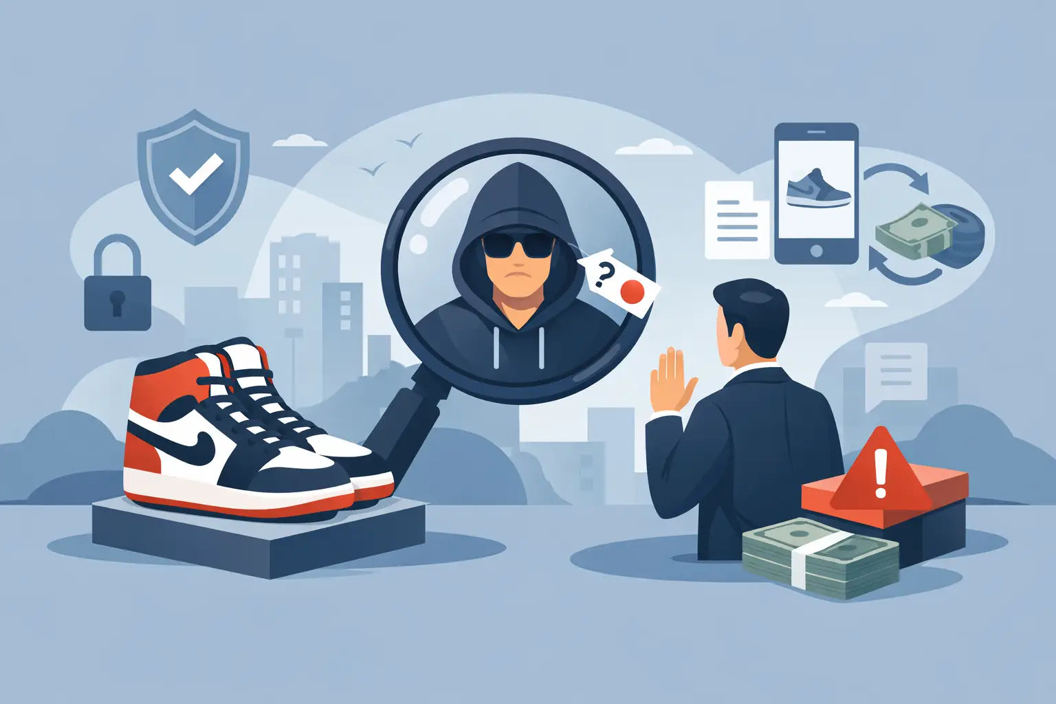 Come evitare truffe resale sulle sneaker hype