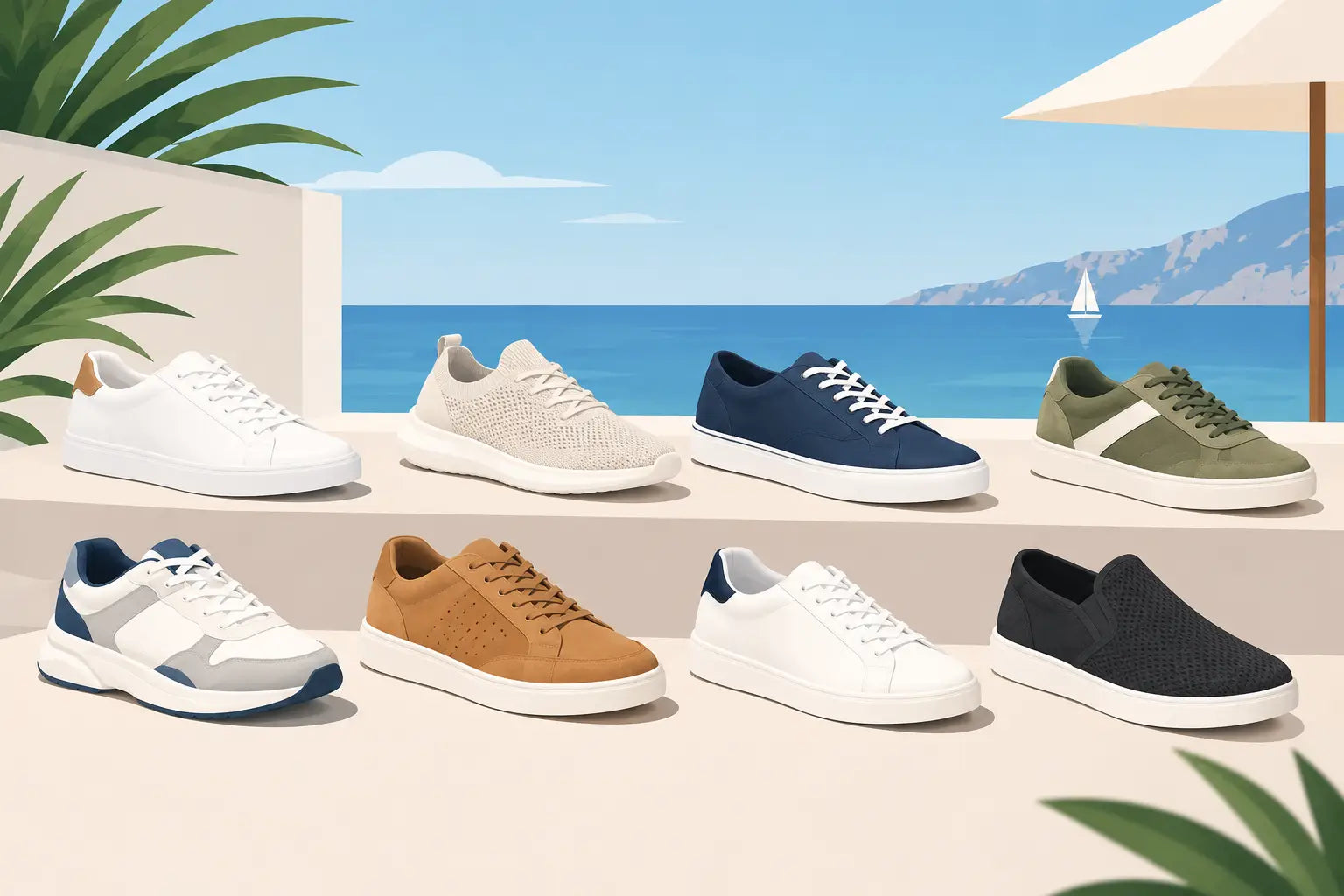 8 migliori sneakers estive uomo da comprare ora