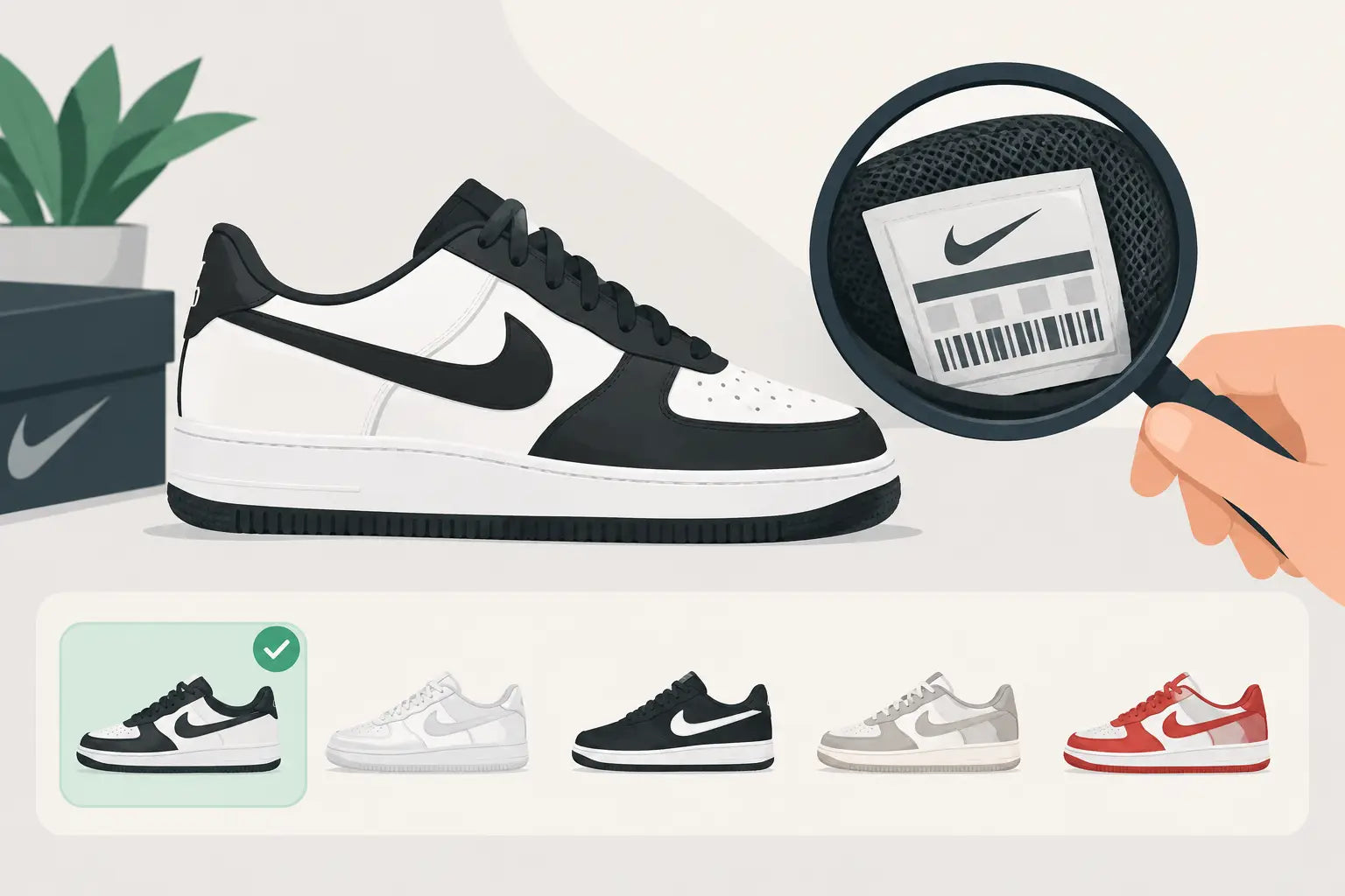 Come leggere codici Nike senza sbagliare modello