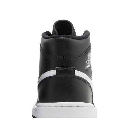 Air Jordan 1 Mid Black White  - DV0991-001