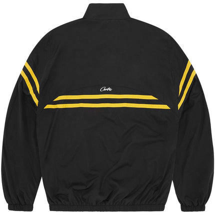 Corteiz Striped Litework Jacket 'Black'