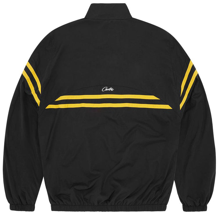 Corteiz Striped Litework Jacket 'Black'