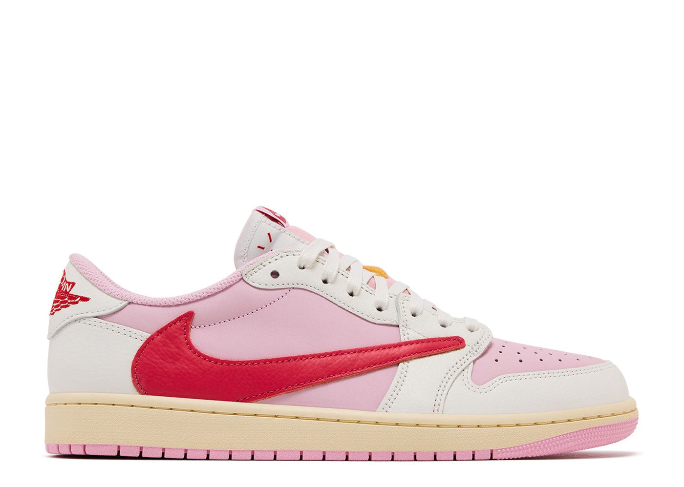 Air Jordan 1 Retro Low OG SP Travis Scott Sail Tropical Pink