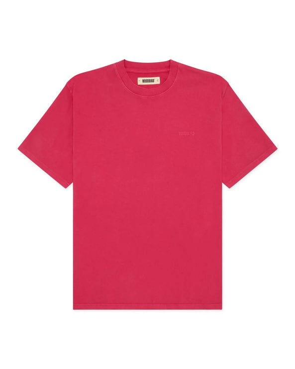 Woodbird WBBaine Washed Tee - Pink