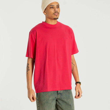 Woodbird WBBaine Washed Tee - Pink