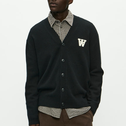 DOUBLE A BY W.W. MEN  WWTay Cardigan Black
