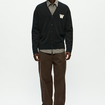 DOUBLE A BY W.W. MEN  WWTay Cardigan Black