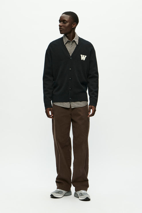 DOUBLE A BY W.W. MEN  WWTay Cardigan Black
