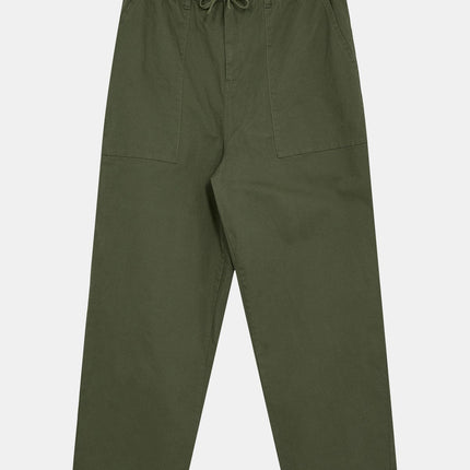 Anerkjendt AKJAKOB FATIQUE COTTON PANTS - Olivine
