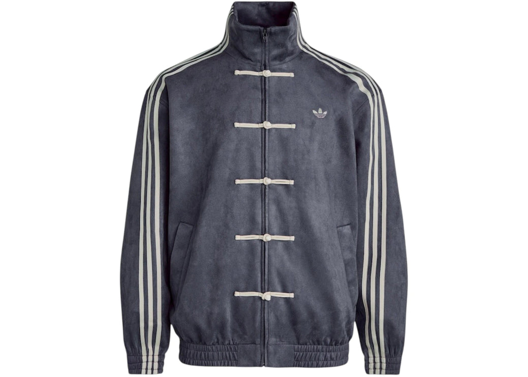adidas CTT Chinese Track Top 3.1 Gender Neutral Jacket (Asia Sizing) Dark Grey - KR0295