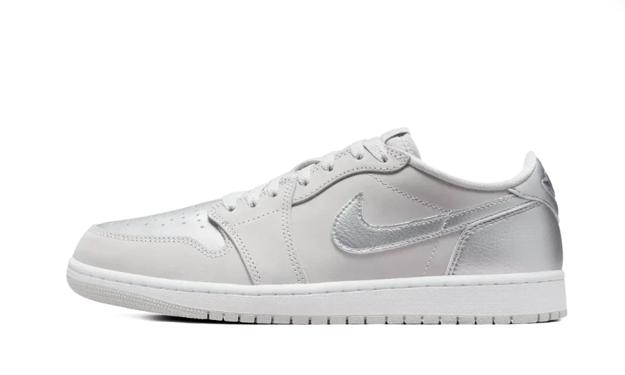 Air Jordan 1 Low OG Metallic Silber