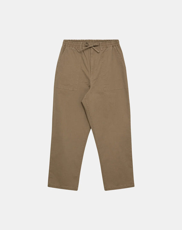 Anerkjendt AKJAKOB FATIQUE COTTON PANTS - Incense