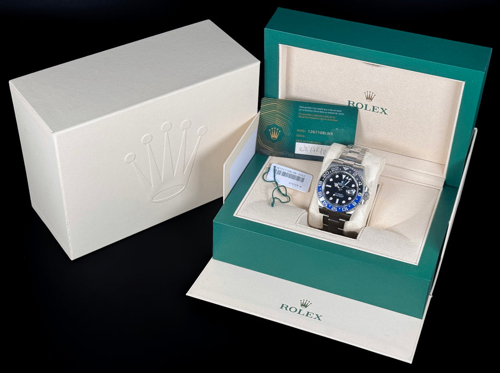 ROLEX GMT MASTER II • Ref. 126710BLNR