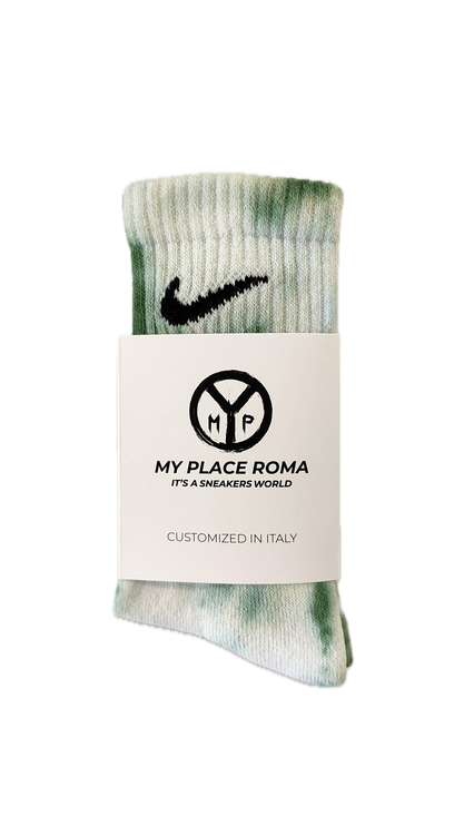 Nike Tie Dye Socken Orange von CARE STUDIOS