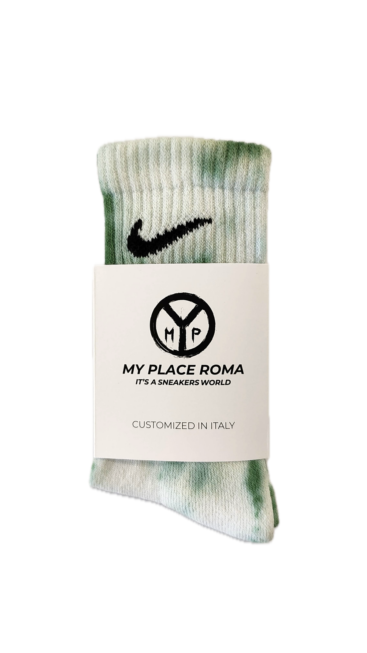 Nike Tie Dye Socken Orange von CARE STUDIOS
