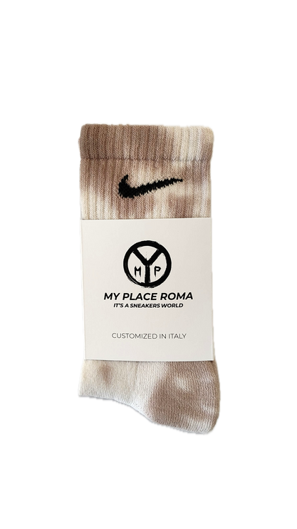 Nike Tie Dye Socken Orange von CARE STUDIOS