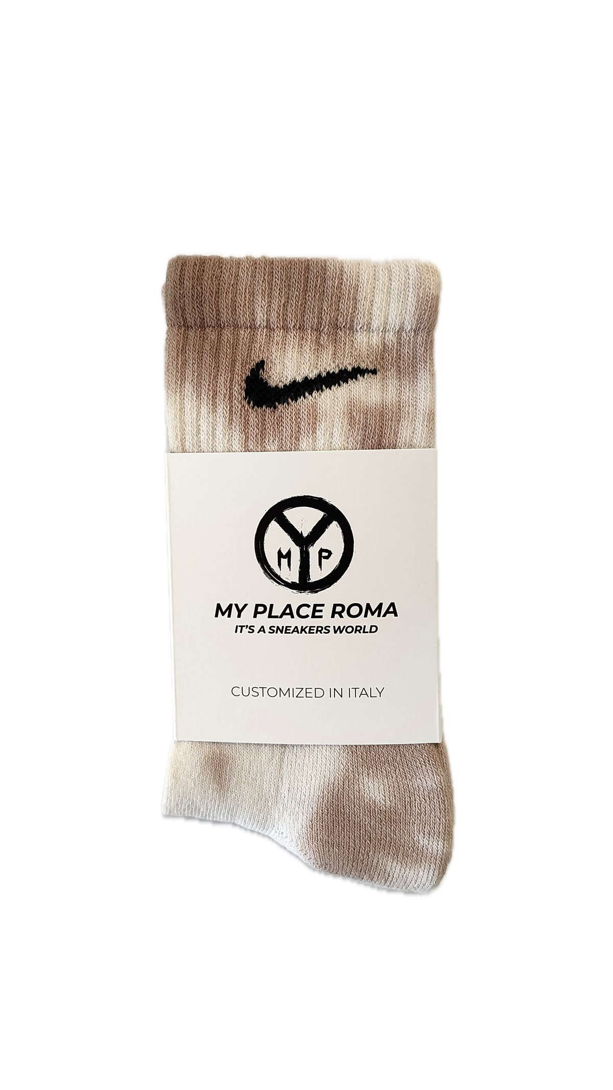 Nike Tie Dye Socken Orange von CARE STUDIOS