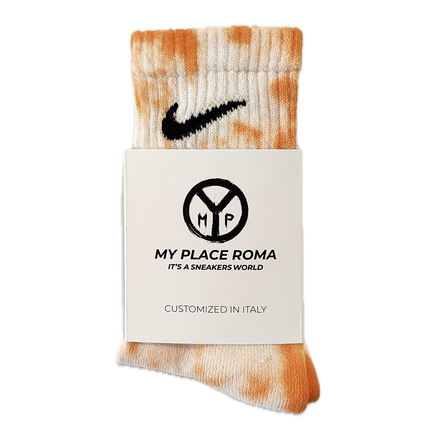 Nike Tie Dye Socken Orange von CARE STUDIOS