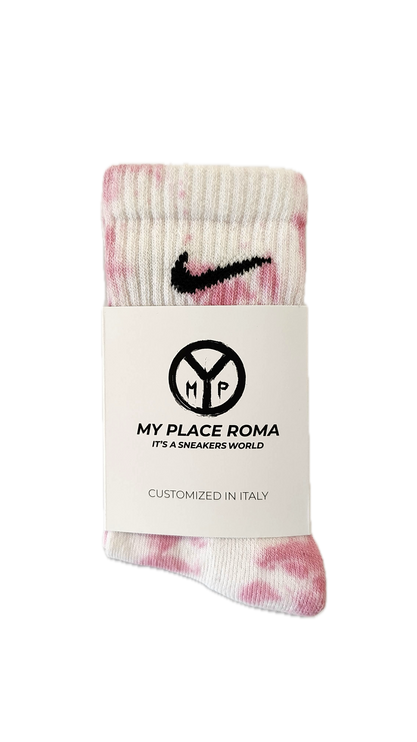 Nike Tie Dye Socken Orange von CARE STUDIOS