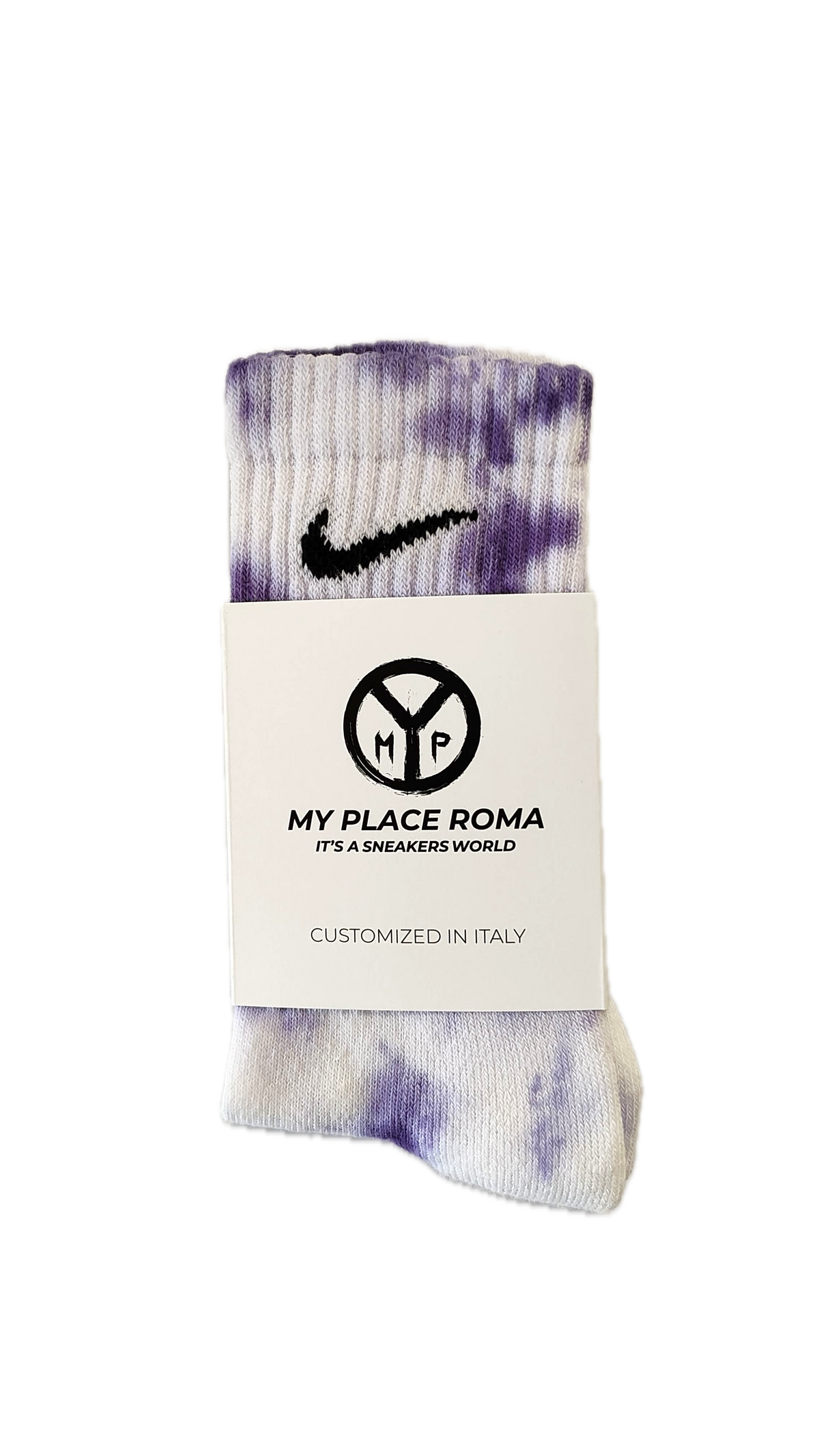 Nike Tie Dye Socks Purple