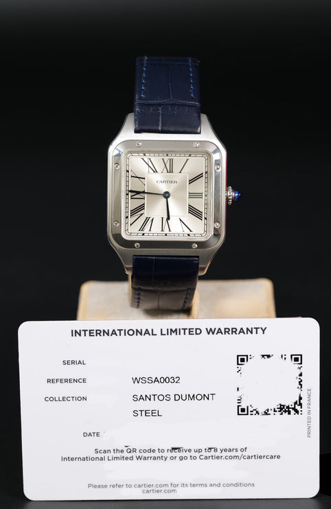 CARTIER SANTOS DUMONT XL • Ref. WSSA0032