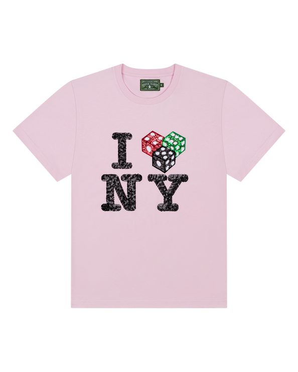 Denim Tears - Cee-Lo NY Tee Pink