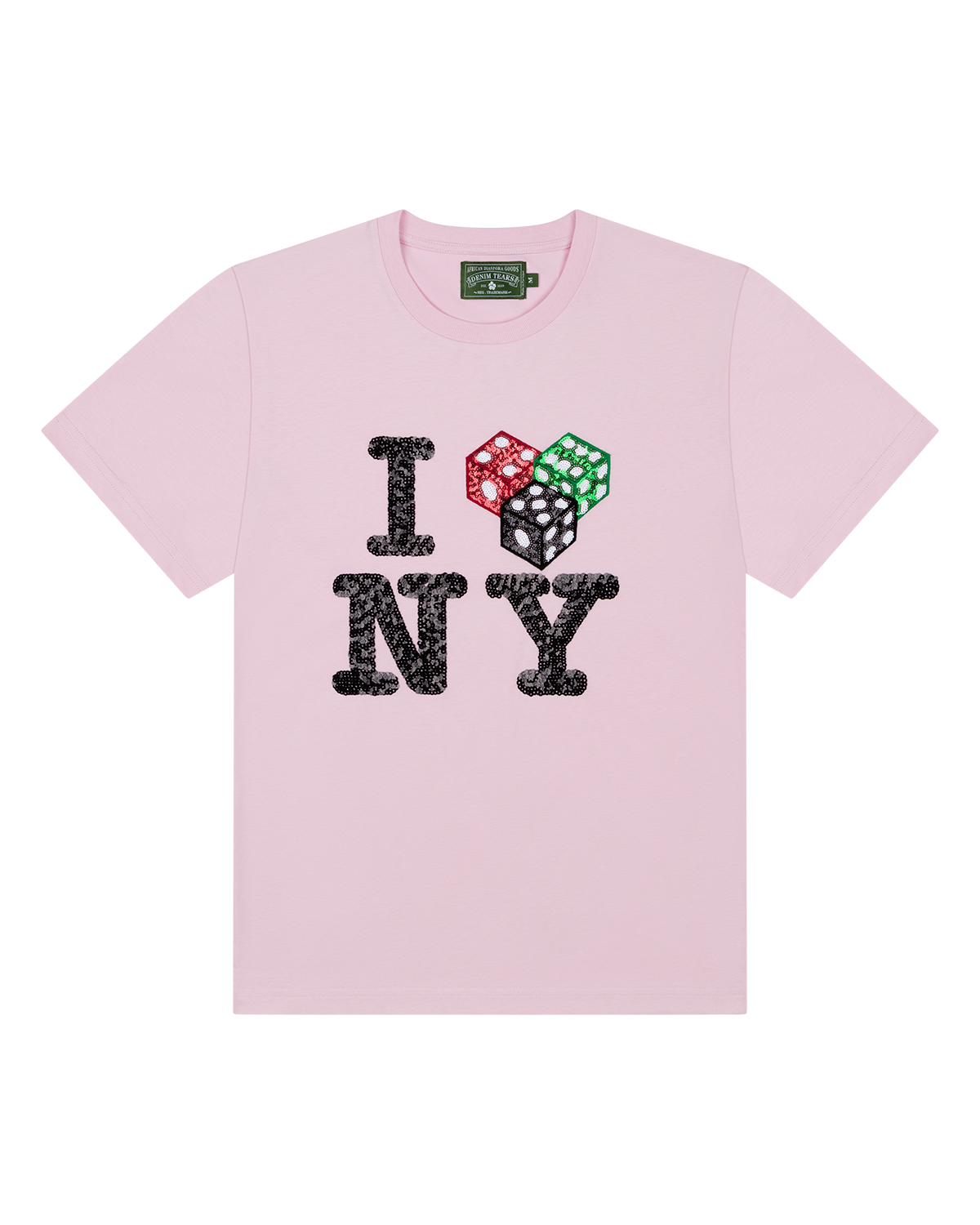Denim Tears - Cee-Lo NY Tee Pink