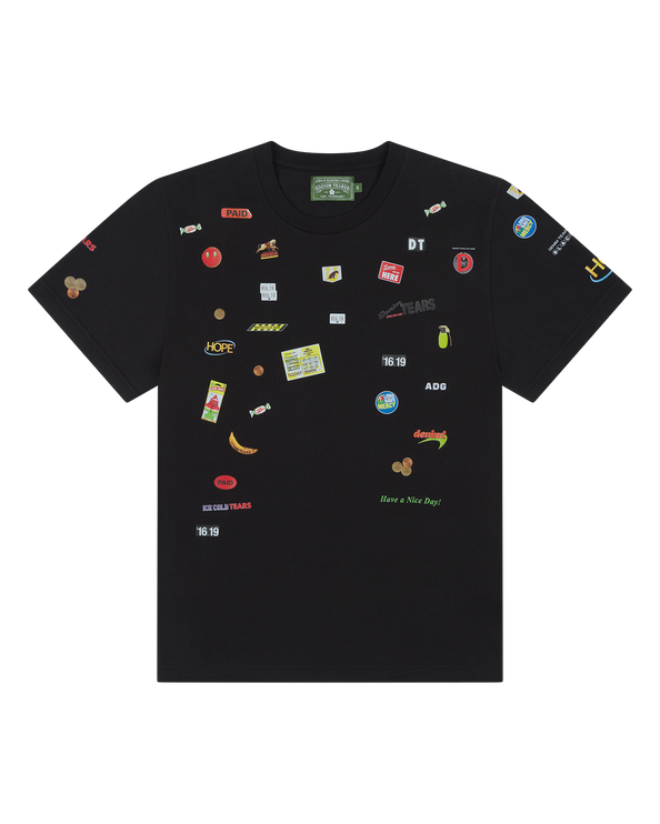 Denim Tears - Sweet Corner Tee Black