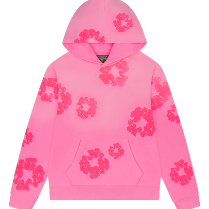 Denim Tears - Mono Cotton Wreath Hoodie Pink