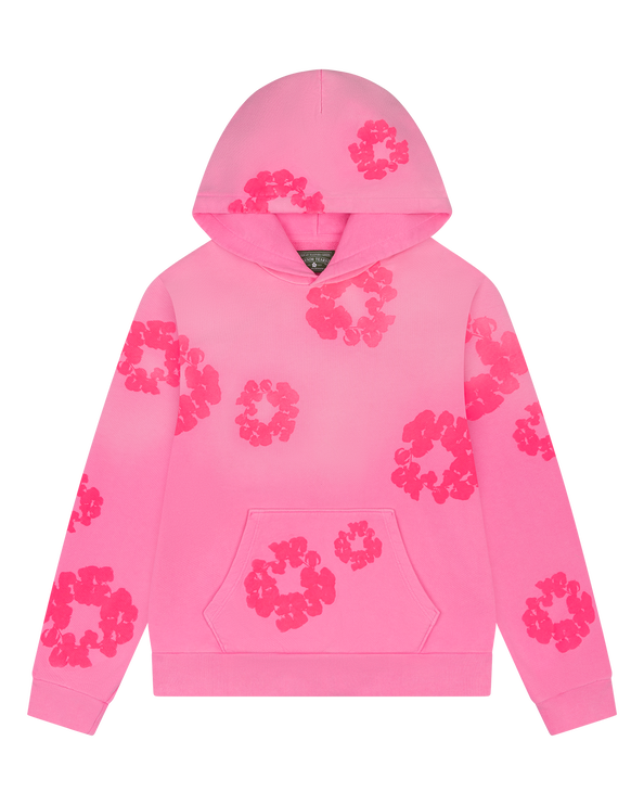 Denim Tears - Mono Cotton Wreath Hoodie Pink