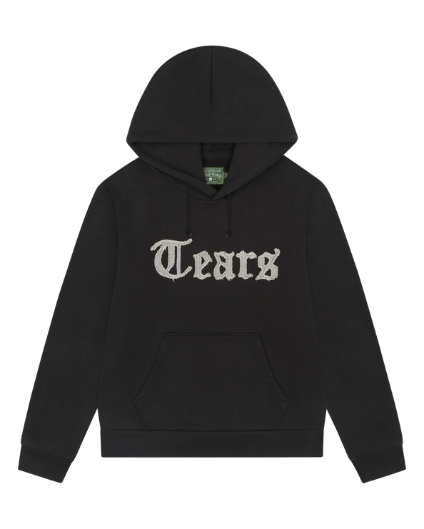 Denim Tears - Tears Cut Out Hoodie Charcoal