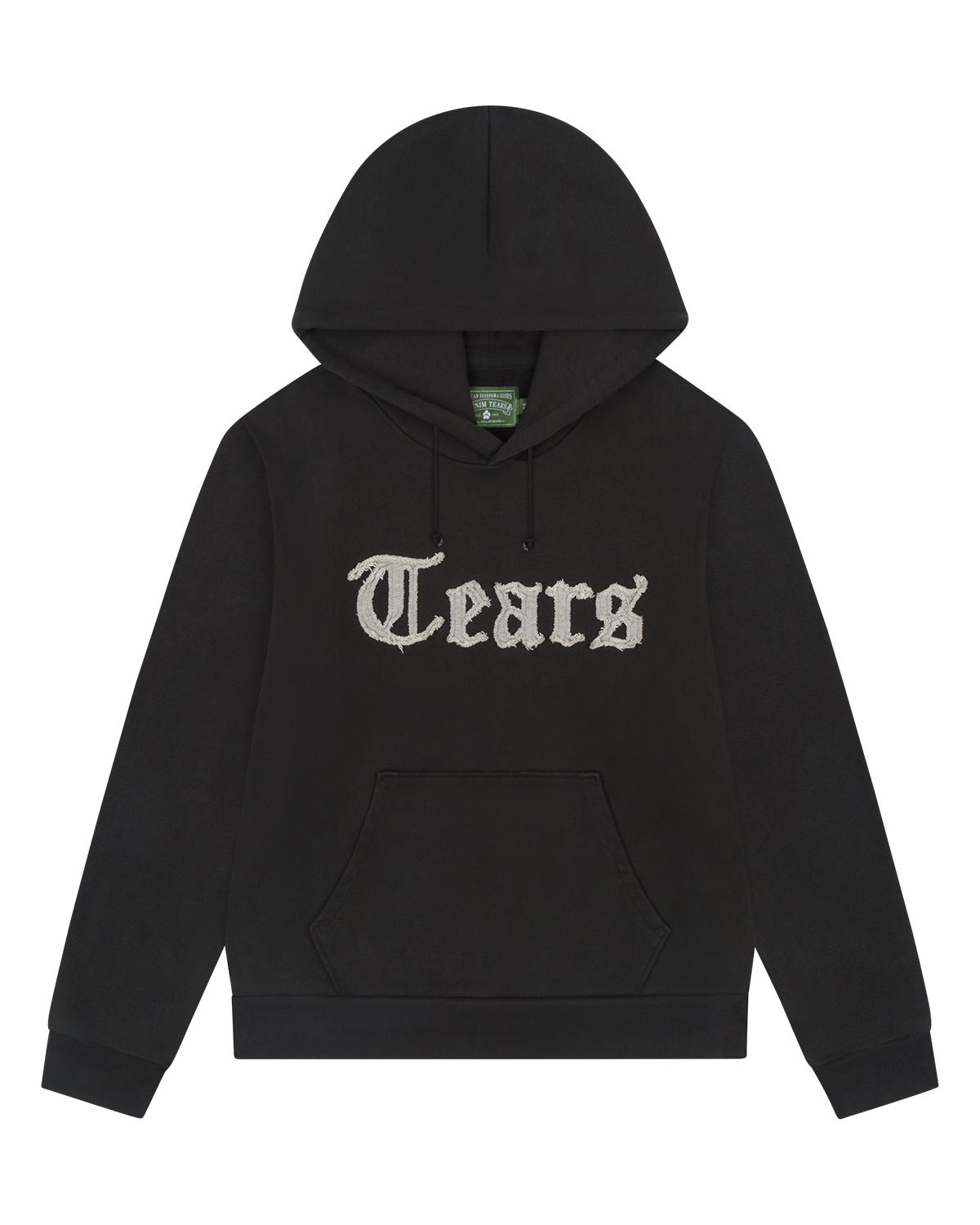 Denim Tears - Tears Cut Out Hoodie Charcoal