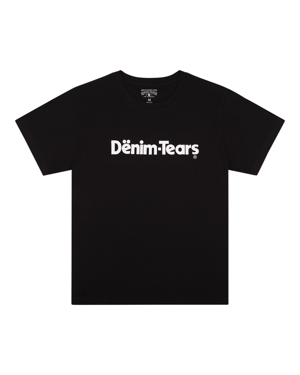 Denim Tears - Blood Black Africa Tee Black