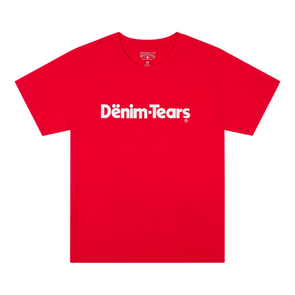 Denim Tears - Blood Black Africa Tee Red