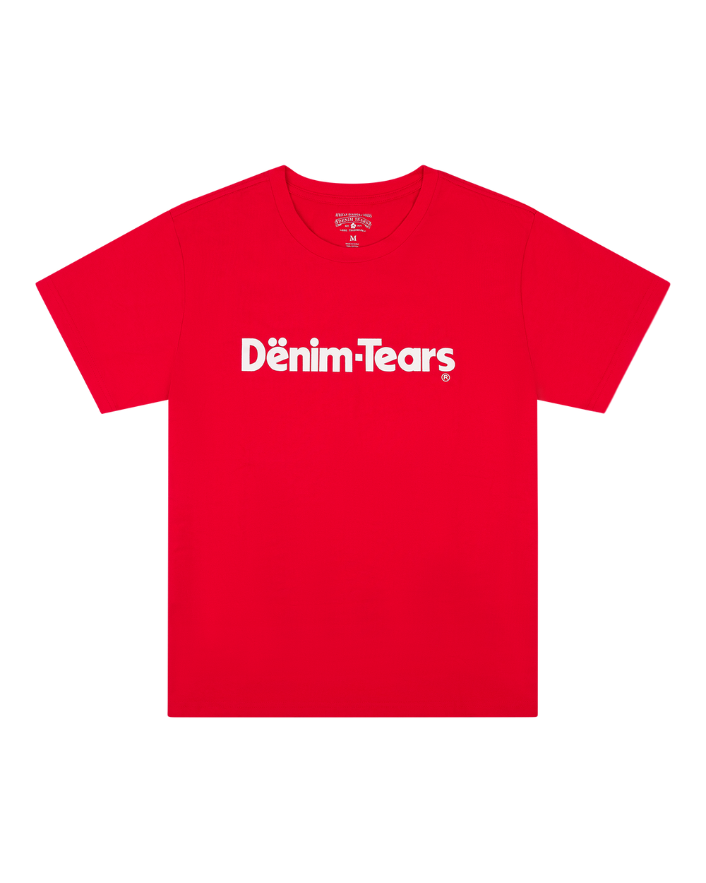 Denim Tears - Blood Black Africa Tee Red