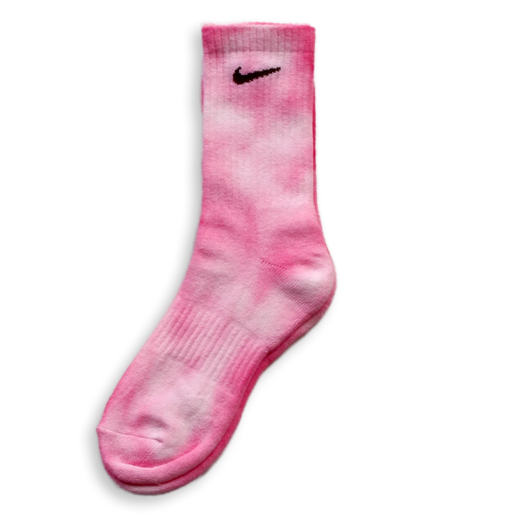 Nike Tie Dye Socks Fuchsia by CARE STUDIOS