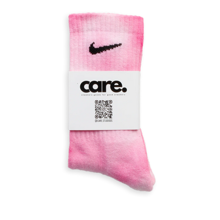 Nike Tie Dye Socks Fuchsia by CARE STUDIOS