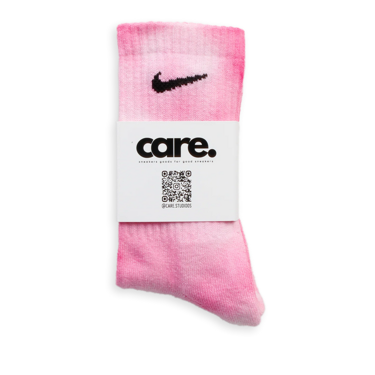 Nike Tie Dye Socks Fuchsia by CARE STUDIOS