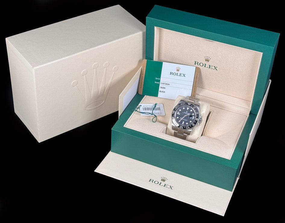 ROLEX GMT MASTER II • Ref. 116710LN