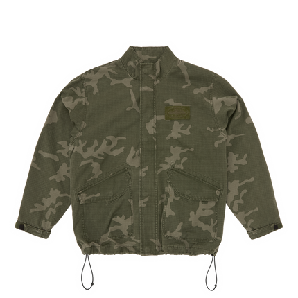 Corteiz Guerrillaz Jacket Green Camo