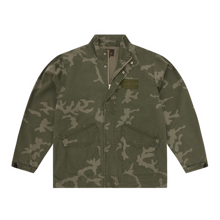 Corteiz Guerrillaz Jacket Green Camo