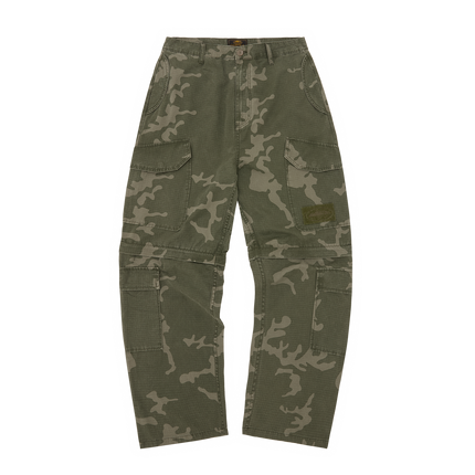 Corteiz Guerrillaz Convertible Pant Green Camo